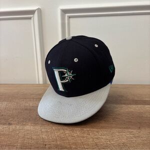 MiLB New Era 59Fifty Pulaski Mariners On Field Fitted Hat Sz 7